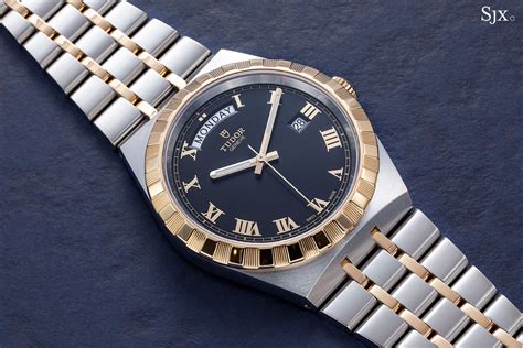 tudor royal day date gold|tudor royal 41mm day date.